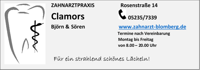 Zahnarztpraxis Clamors